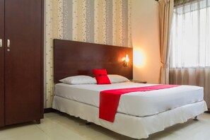 ห้องดีลักซ์ | โต๊ะทำงาน, Wi-Fi ฟรี, ผ้าปูที่นอน