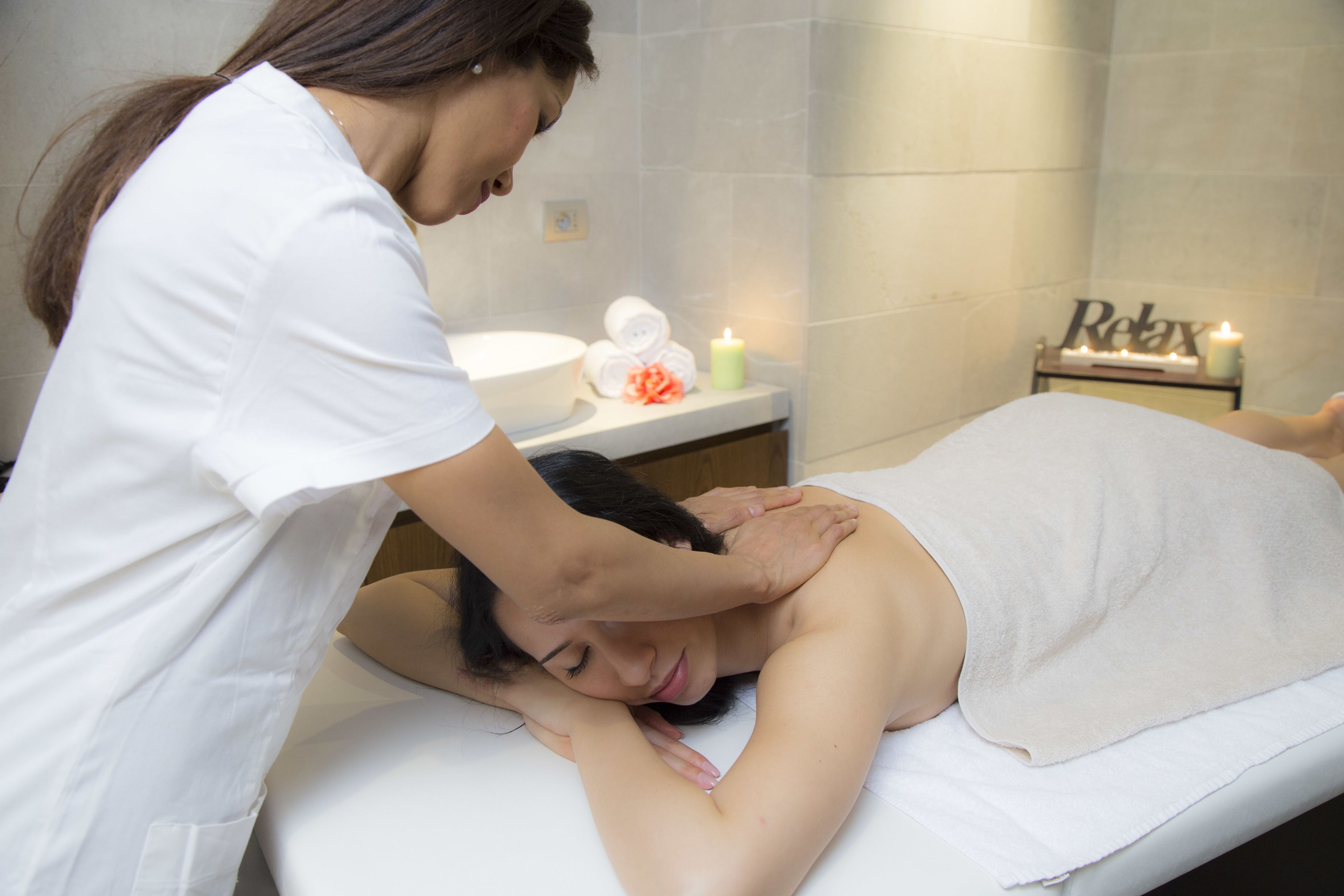 sauna, steam room, massages