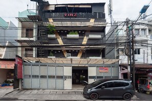 Fassade der Unterkunft