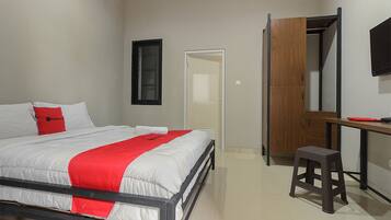 Doppelzimmer | Schreibtisch, kostenloses WLAN, Bettwäsche