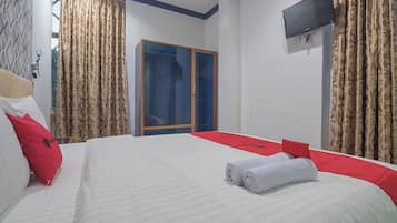 Doppelzimmer | Schreibtisch, kostenloses WLAN, Bettwäsche