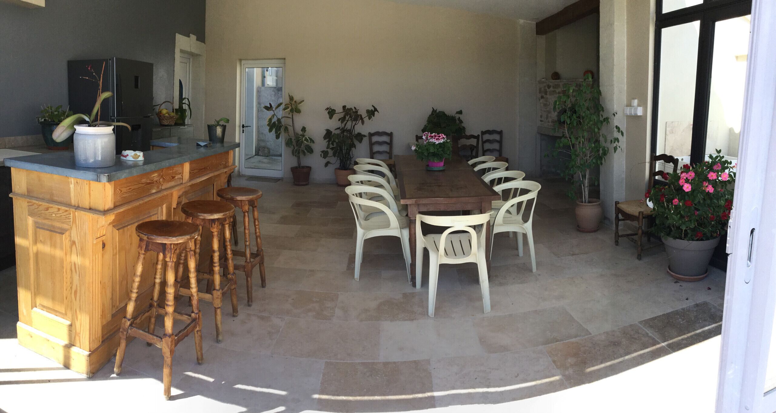 Restauration en plein air