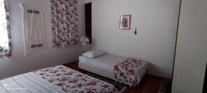 Economy Triple Room, Multiple Beds, City View | Free WiFi - Hayat Altı Konuk Evi (Ayvalik)