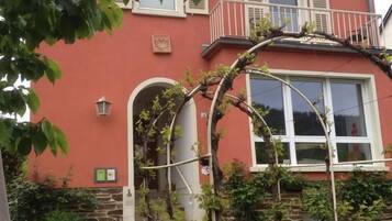 Fassade der Unterkunft