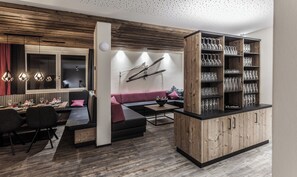 Chalet | Living area | Flat-screen TV - Alpenchalet Montafon (Vandans)