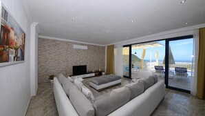 Villa, 2 habitaciones | Área de sala de estar