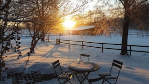Comfort House, Non Smoking, Garden View | Terrace/patio - Ferienhof Trapp Heuhotel (Dahlenburg)
