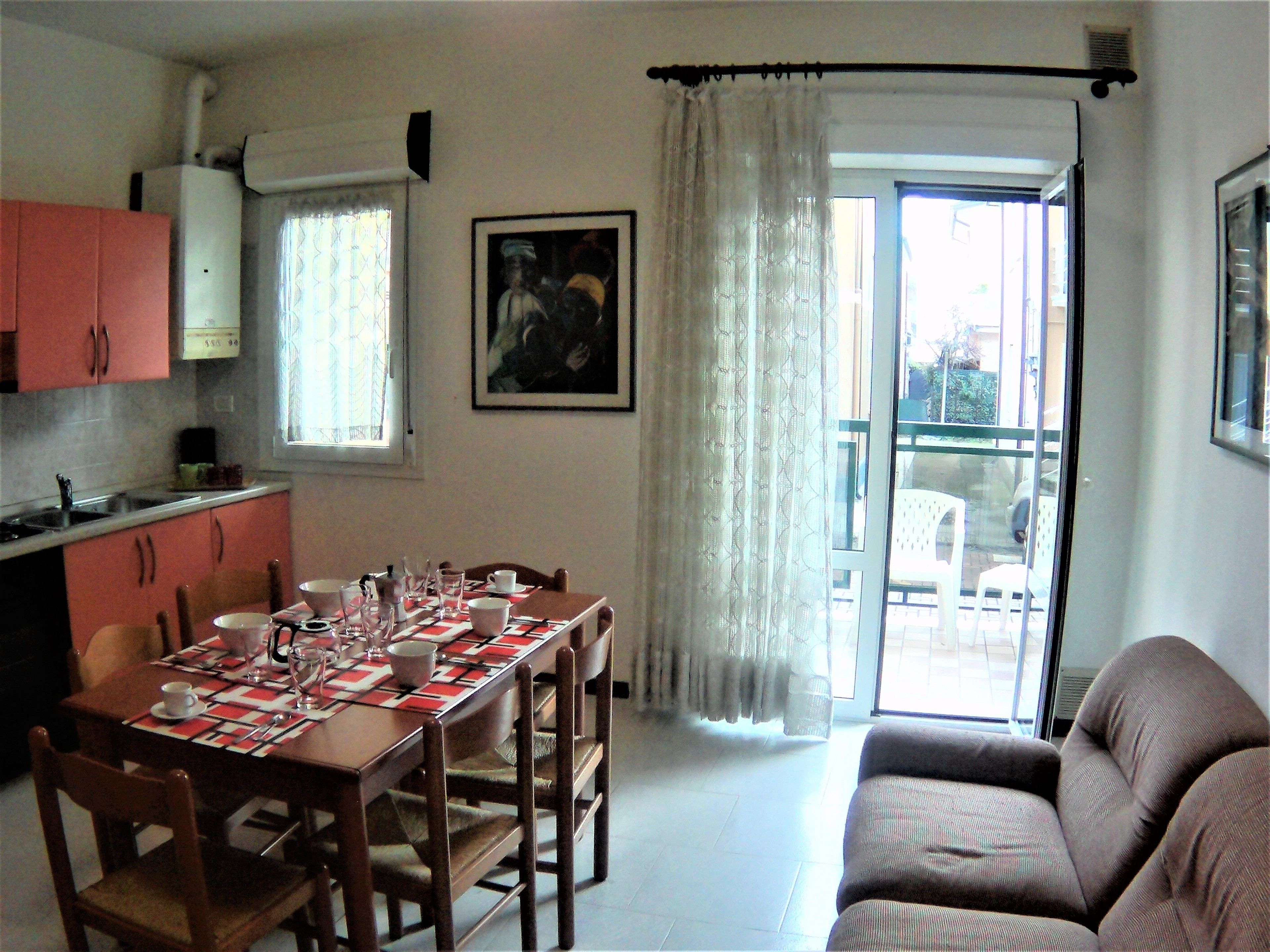 Family Apartment, 2 Bedrooms, Ground Floor | Living area | Flat-screen TV