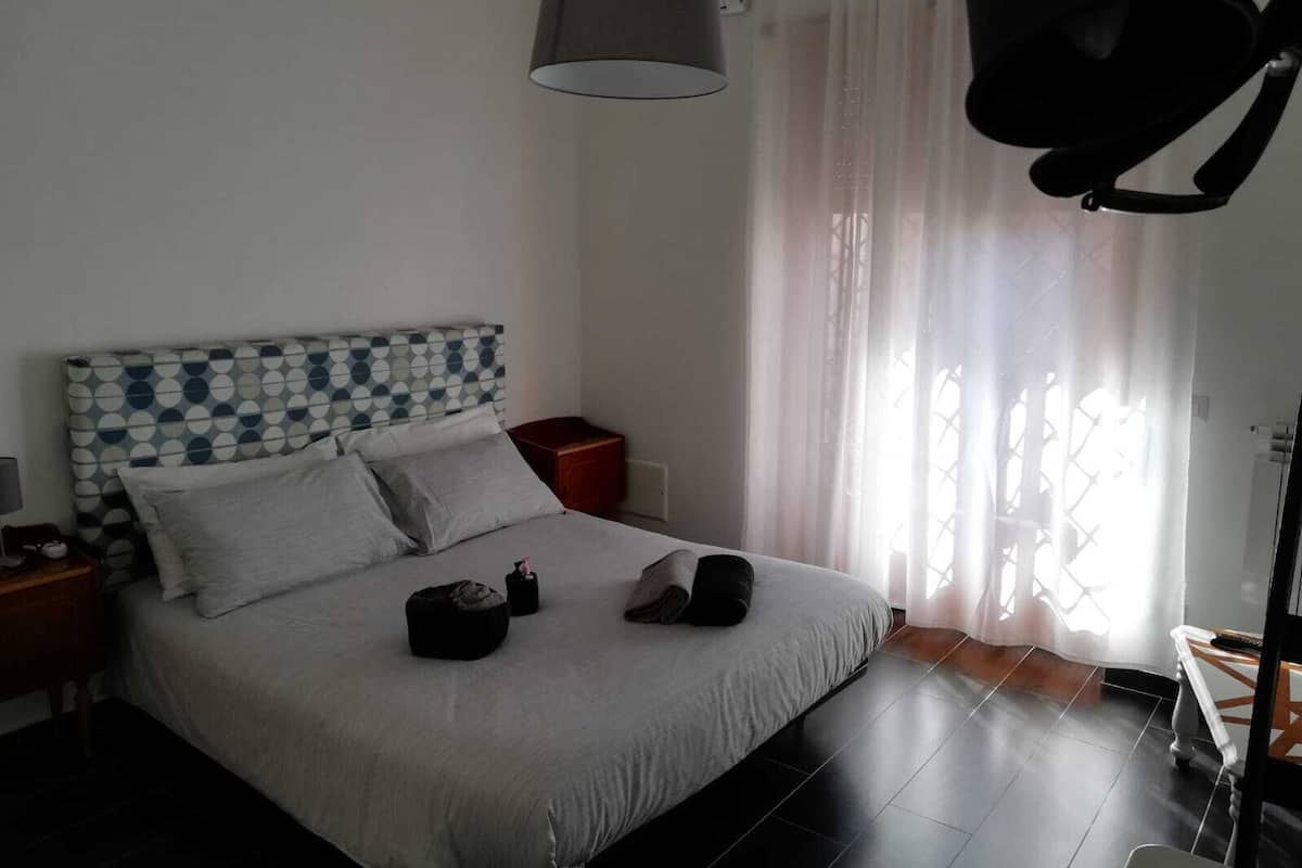 Double Room | Desk, iron/ironing board (on request), cribs (free), WiFi (free)
