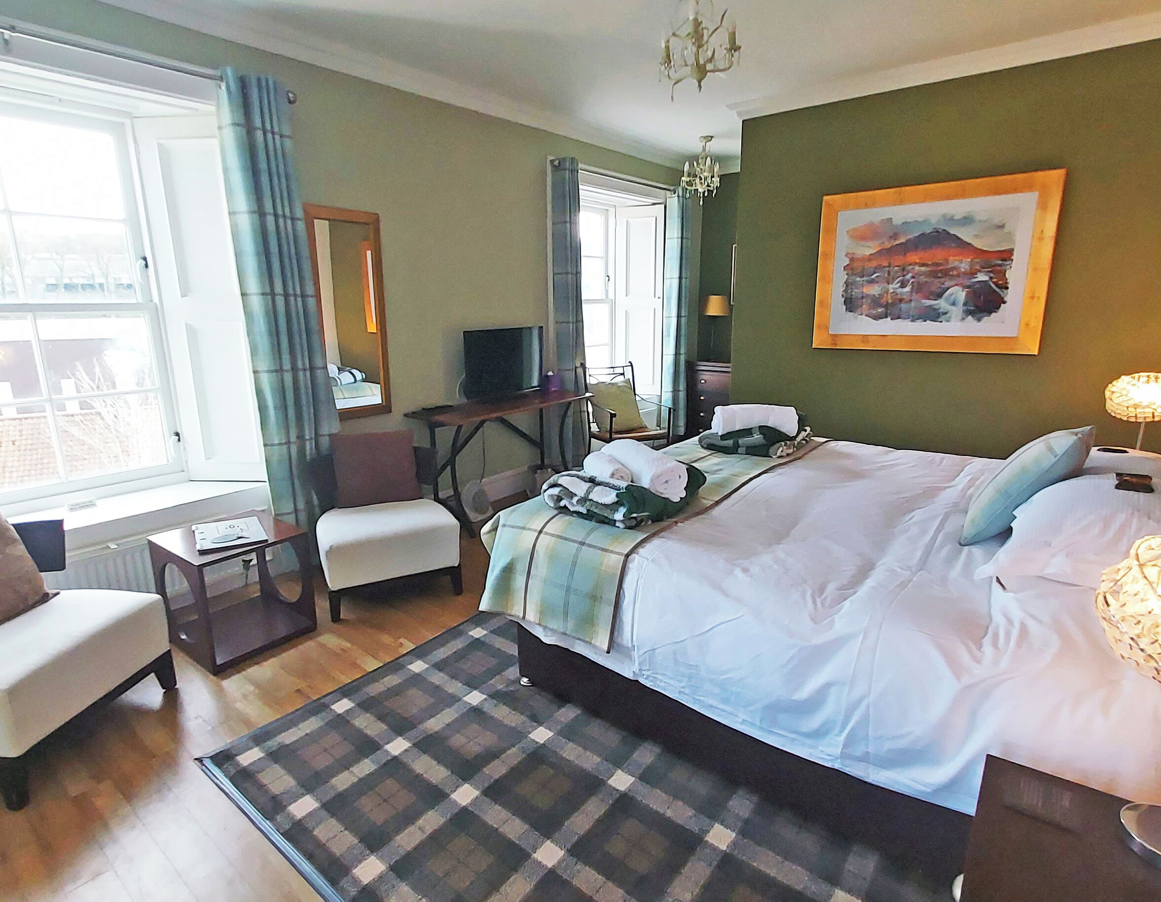 Dobbelt- eller tomannsrom – superior (Room 6) | Wi-fi (inkludert) og sengetøy