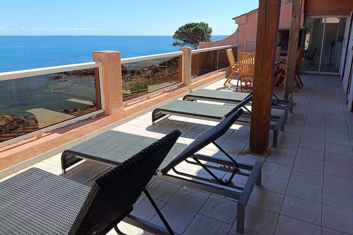 Tarco4 (key at the residence) sea view apartment | Terrace/patio