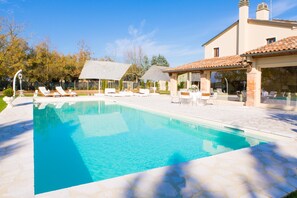 Seasonal outdoor pool