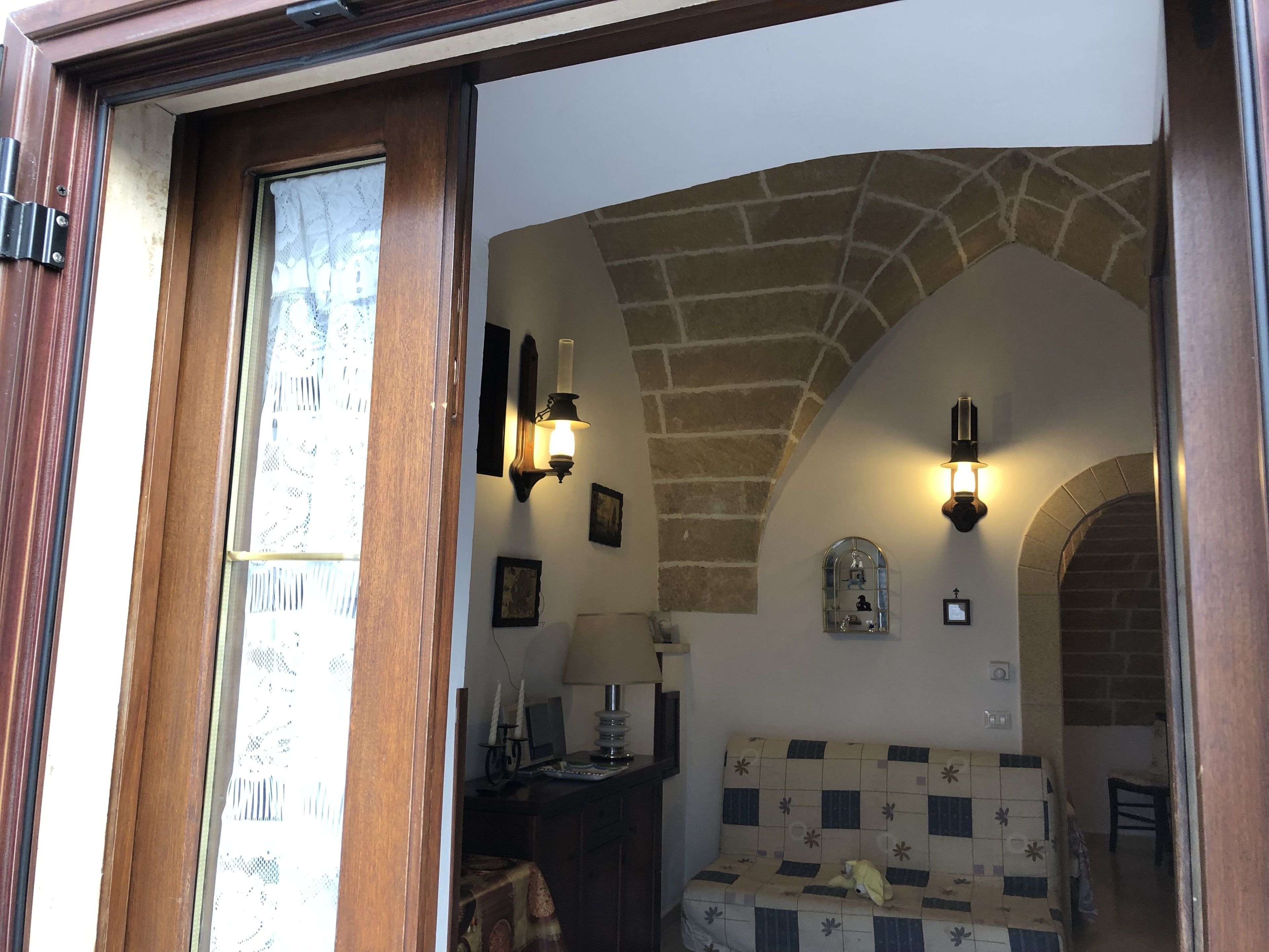 Entrée de l’hébergement