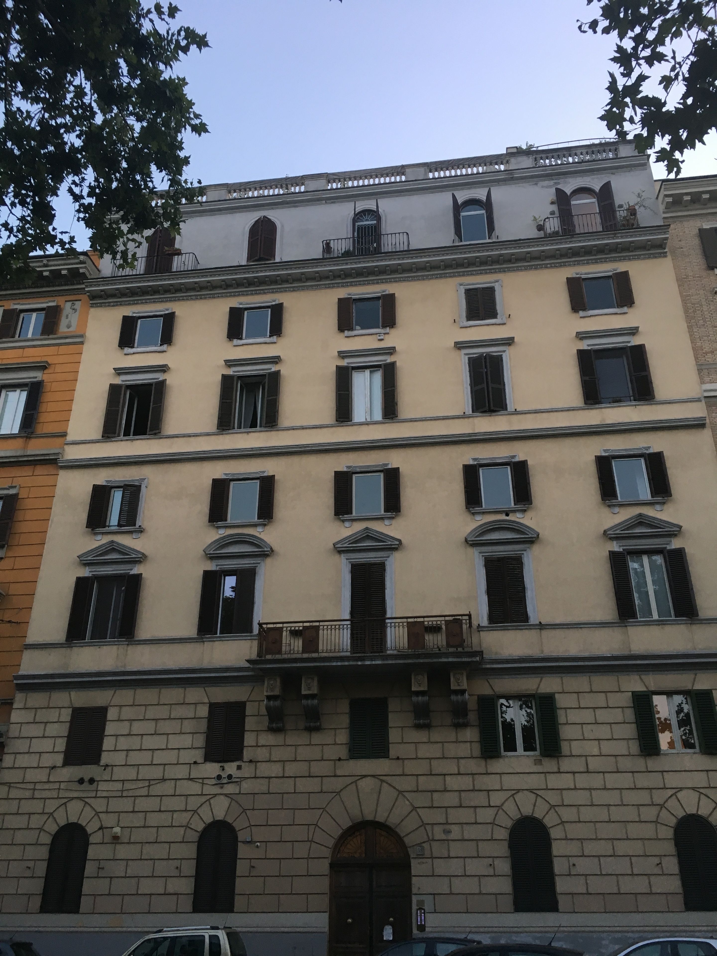 Façade de l’hébergement