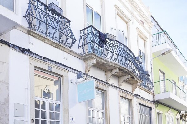 Fassade der Unterkunft