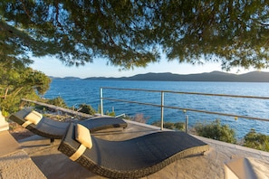 Terrace/patio - Apartman EDEN (Dubrovacko Primorje)
