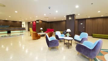 Sala de estar en el lobby