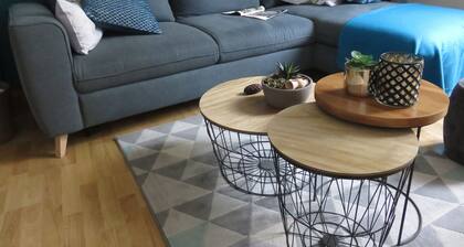 Grand appartement chaleureux