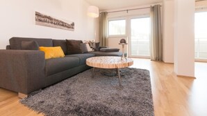 Apartment, Gartenblick | Wohnbereich