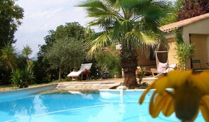 Seasonal outdoor pool