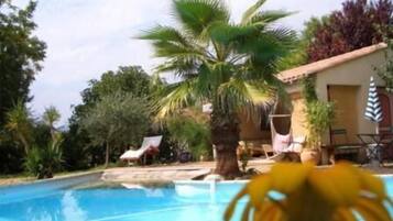 Seasonal outdoor pool