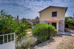 Majoituspaikan julkisivu