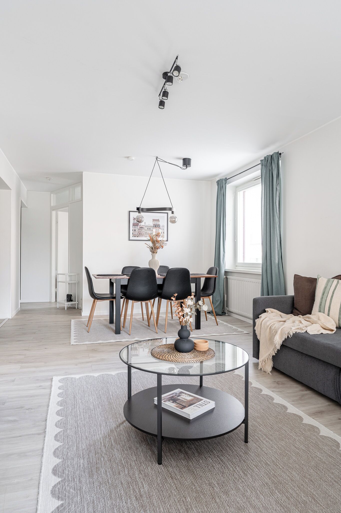 城市公寓, 阳台, 城市景观 | 特色装修、特色家居、笔记本电脑工作区、隔音