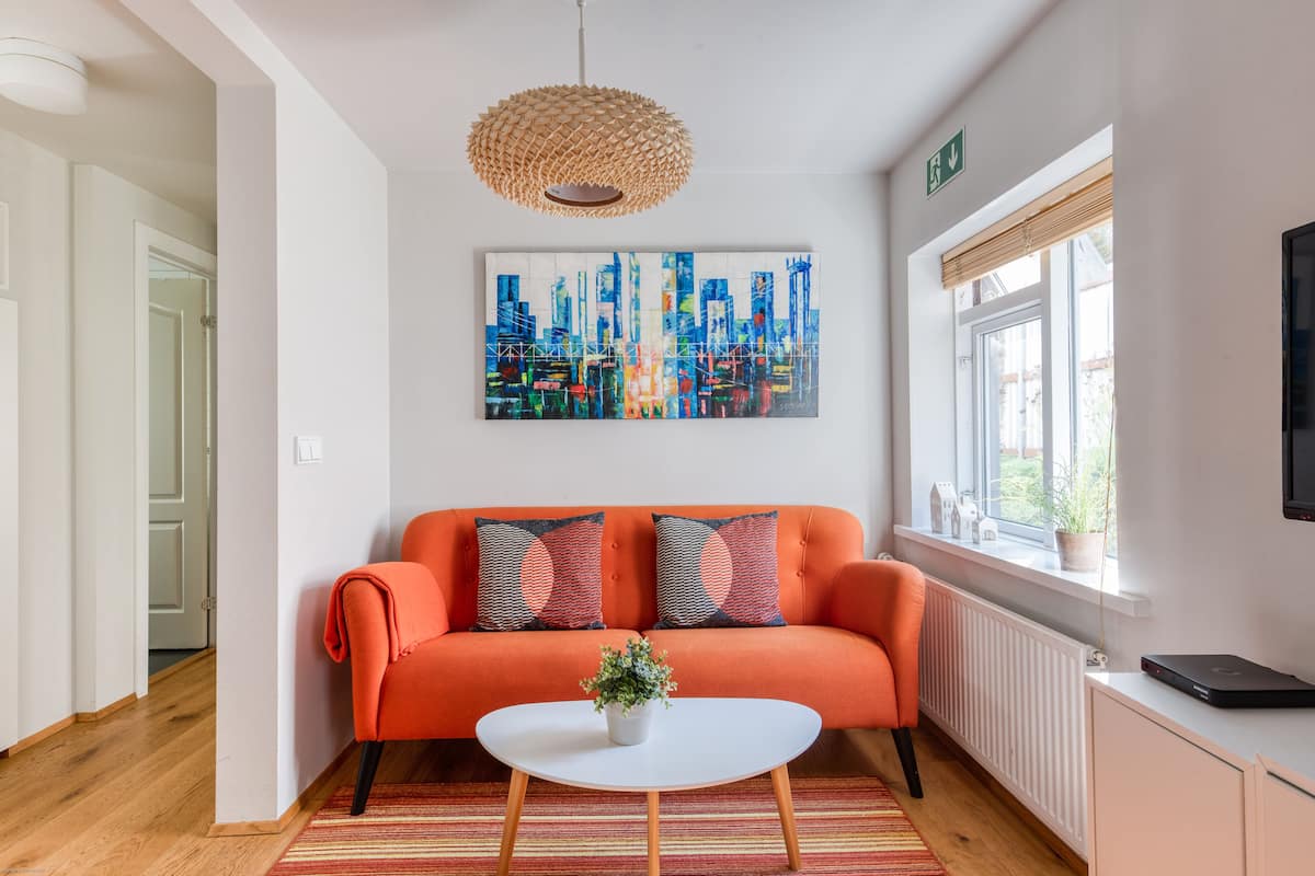 Apartment, 2 Bedrooms (4 Adults) | Living area | 32-inch flat-screen TV with digital channels, TV