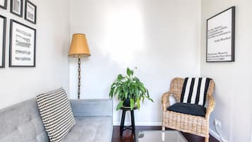 Apartment, 2 Bedrooms (5 Adults) | Living area | 32-inch flat-screen TV with digital channels, TV