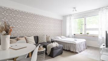 Superior Apartment, City View | Individually decorated, individually furnished, desk, laptop workspace