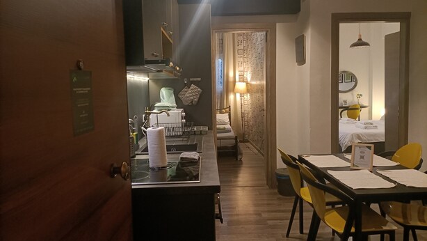 2 bedrooms, laptop workspace, soundproofing, iron/ironing board - Kallimarmaro Cozy (Athens)