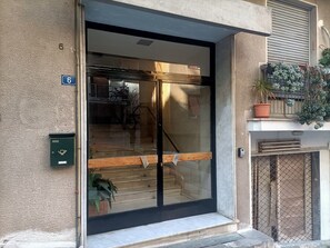 Façade de l’hébergement