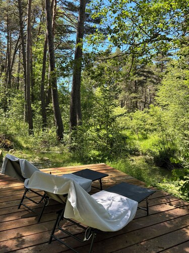 large riverside chalet near Gorges du Verdon