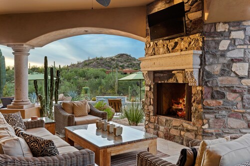 Serene Cave Creek Living with Sweeping Mountain and Desert Views!
