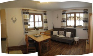 Leilighet, 1 soverom | Oppholdsområde