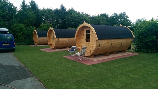 Camping Barrel | Terrace/patio - Campingpark Ohmbachsee (Schoenenberg-Kuebelberg)