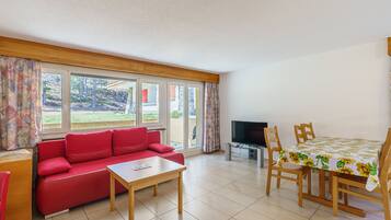 Apartemen, 2 kamar tidur (Nr. 801, Cleaning CHF 100,00) | Area keluarga | TV