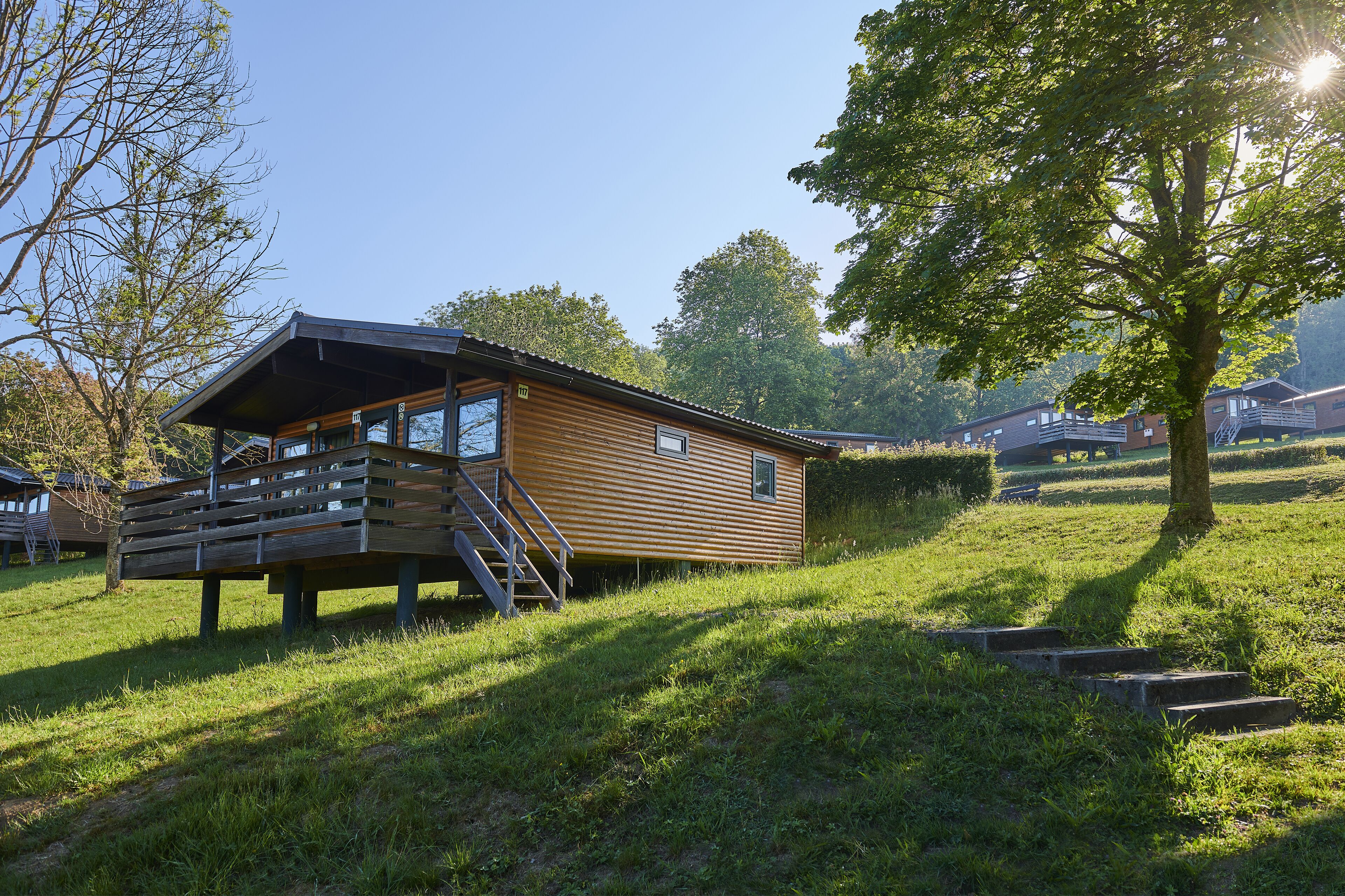 Facciata della struttura