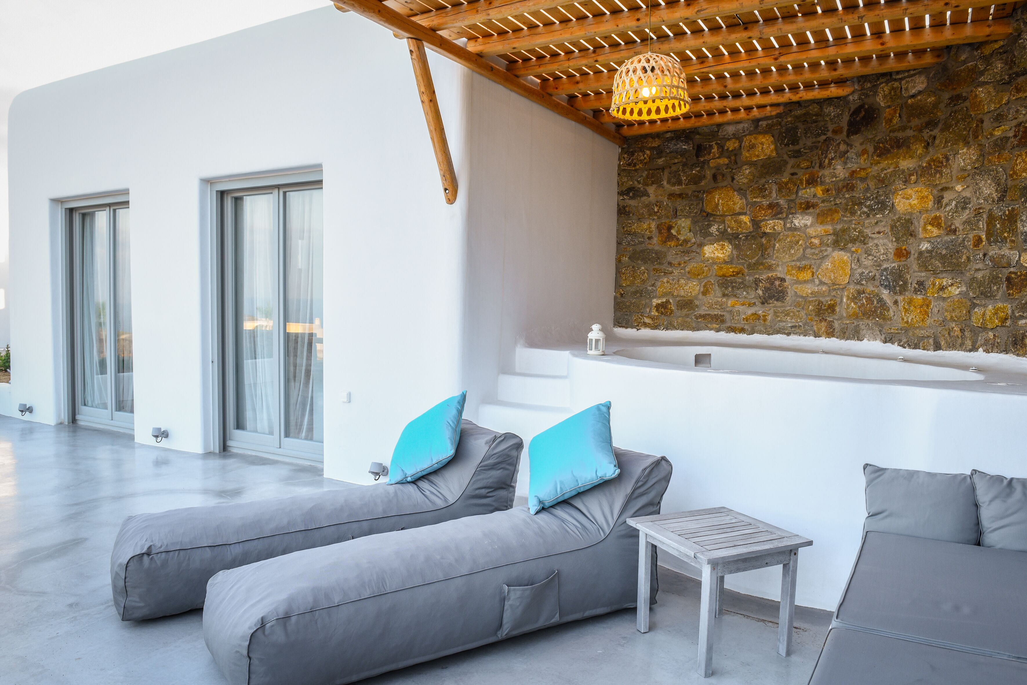 Superior-Suite, Whirlpool, Meerblick | Terrasse/Patio