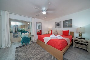 2 多间卧室、熨斗/熨衣板、免费 WiFi、床单