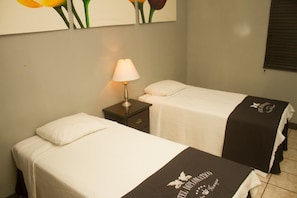 Dreibettzimmer, 3 Einzelbetten