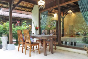 Terrace/patio - Abangan Bungalow (Ubud)
