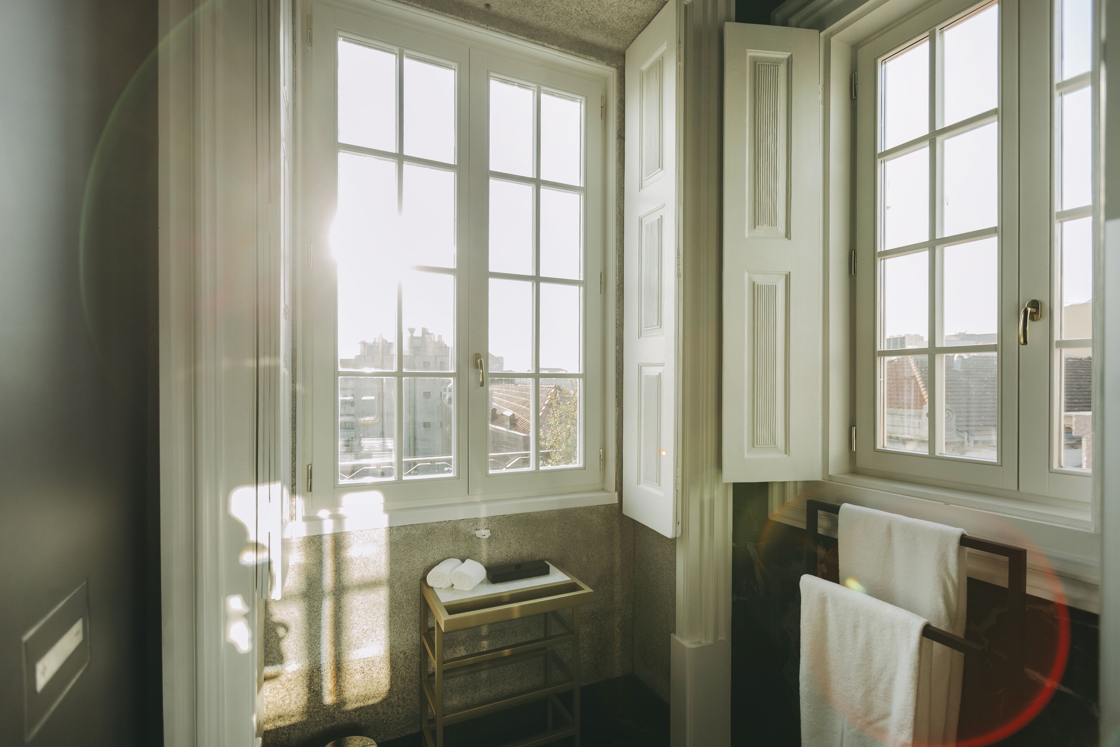 superior double or twin room | bathroom | shower, rainfall showerhead, designer toiletries, hair dryer