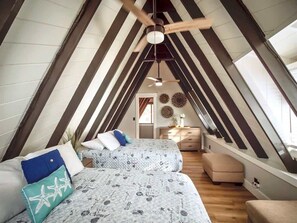 4 bedrooms, iron/ironing board, travel crib, WiFi