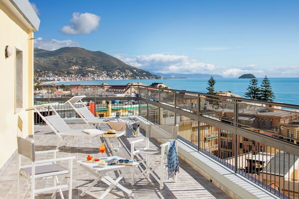 Exclusive-Doppelzimmer | Terrasse/Patio