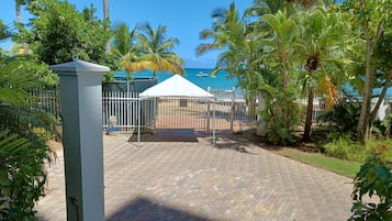 Studio, 2 Double Beds, Ocean View | Terrace/patio