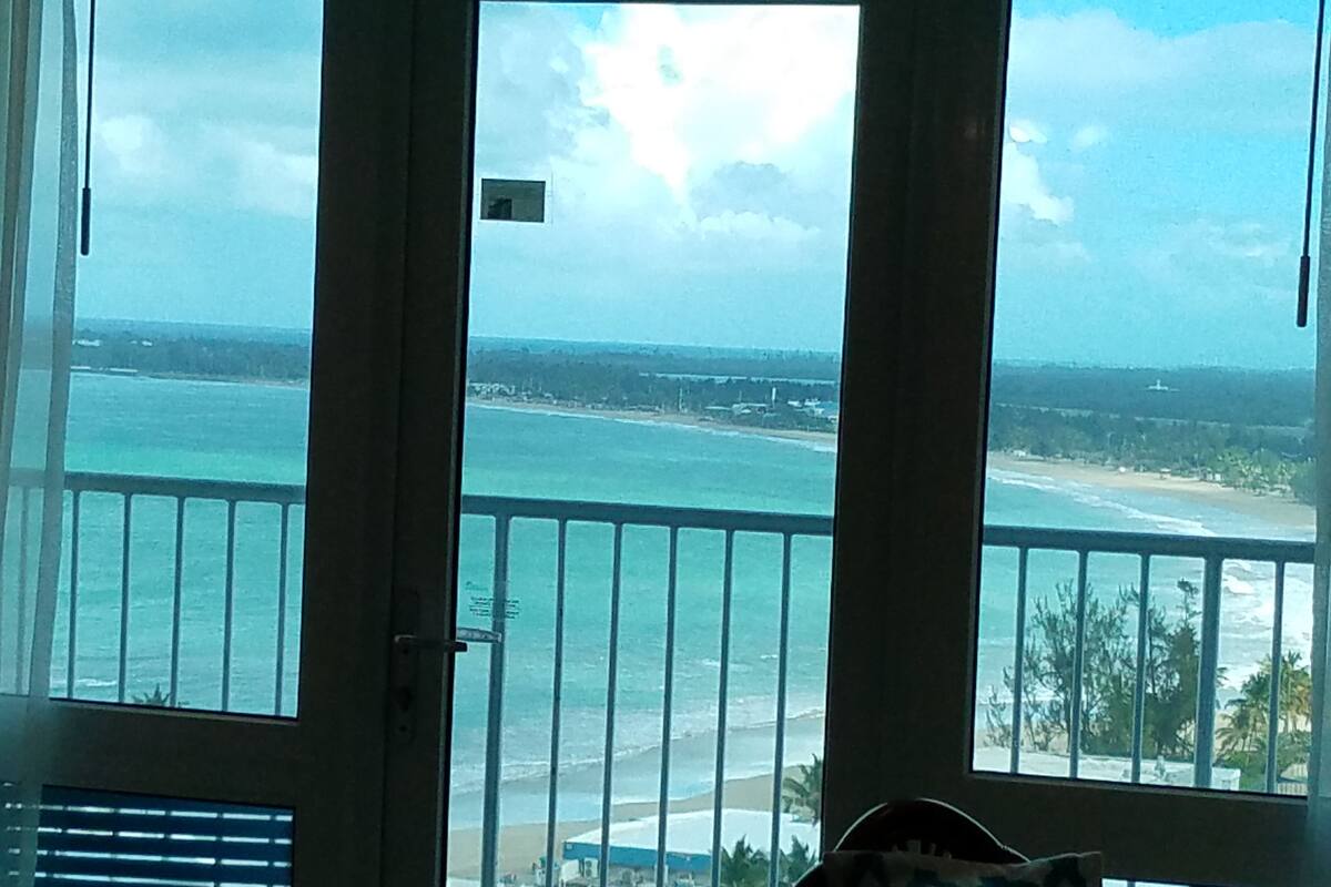 studio, 2 double beds, ocean view | beach/ocean view