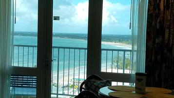 Studio, 2 Double Beds, Ocean View | Beach/ocean view