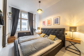 2 chambres, fer et planche Ă repasser, Wi-Fi gratuit, draps fournis