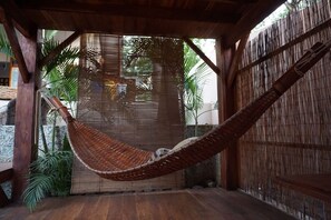 Superior Bungalow, Ensuite, Pool View (#1 Bungalow Pool ) | View from room - The Beach Bungalows Tamarindo B&B (Tamarindo)
